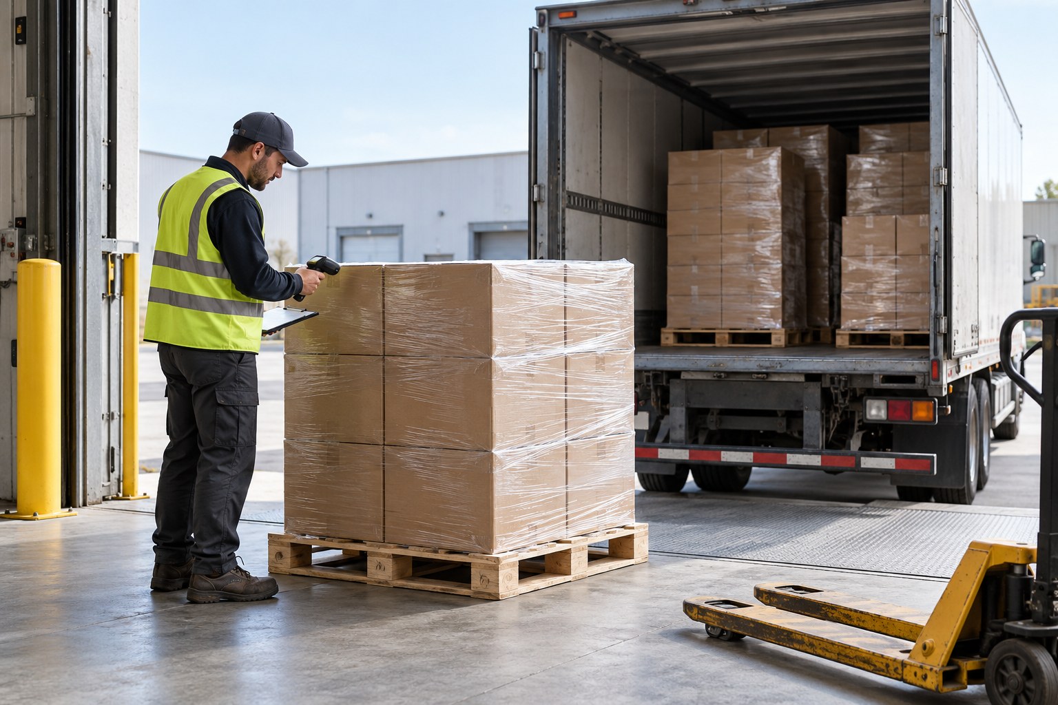 Moving stock between warehouses without losing track of what is available