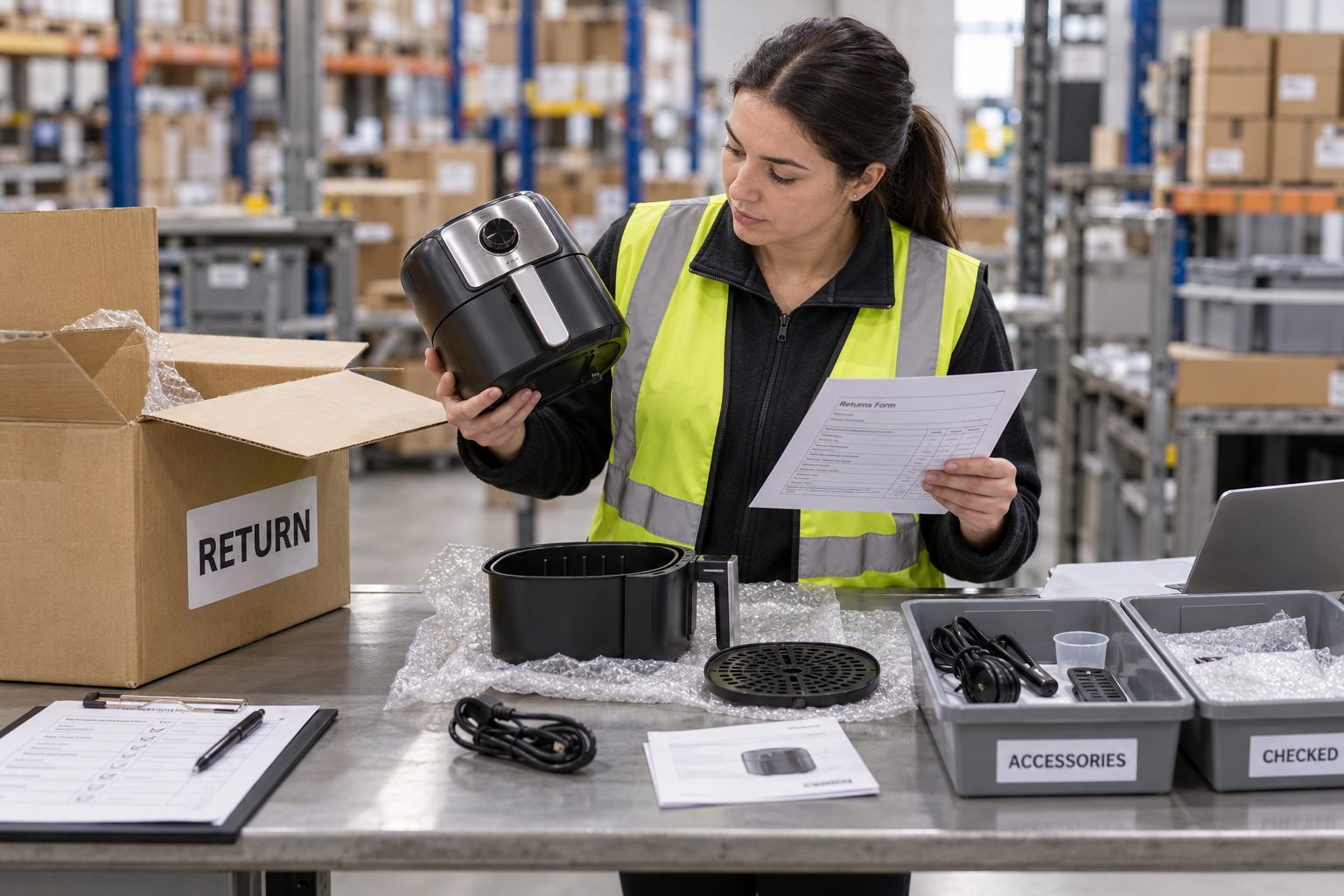 Wholesale returns: building a process for damaged, faulty and unwanted stock