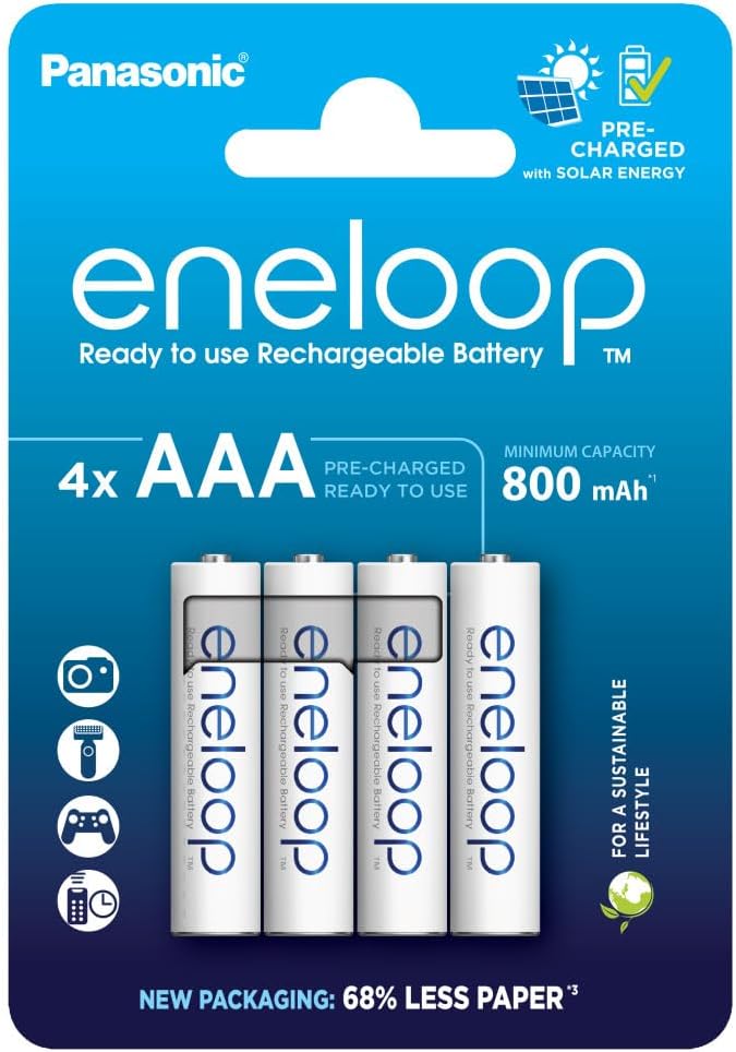 Panasonic eneloop Rechargeable Batteries